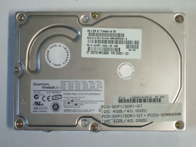 Fireball lct20 20GB 3.5 HDD