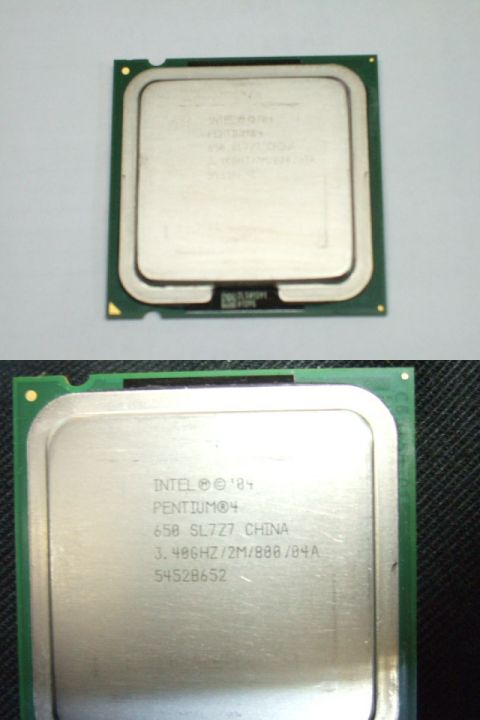 Intel Pentium4 650 3.40GHz／2M／800 LGA775 Prescott SL7Z7