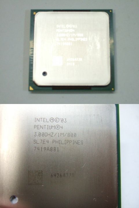 Intel Pentium4 3.00GHz／1M／800 Socket478 Prescott SL7E4