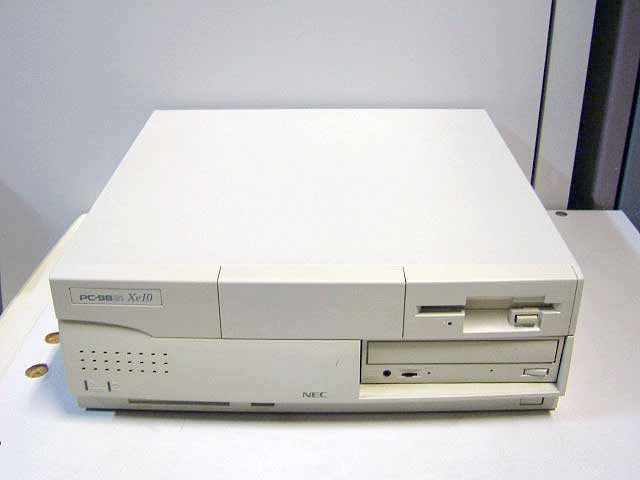 PC-9821Xe10 PentiumODP モデル　CD-ROM搭載