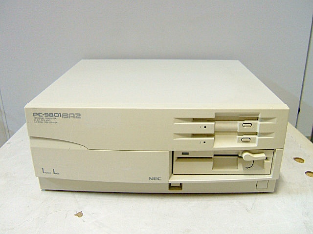 PC-9801 BA2/U2 5�����FD���ߺѤ�