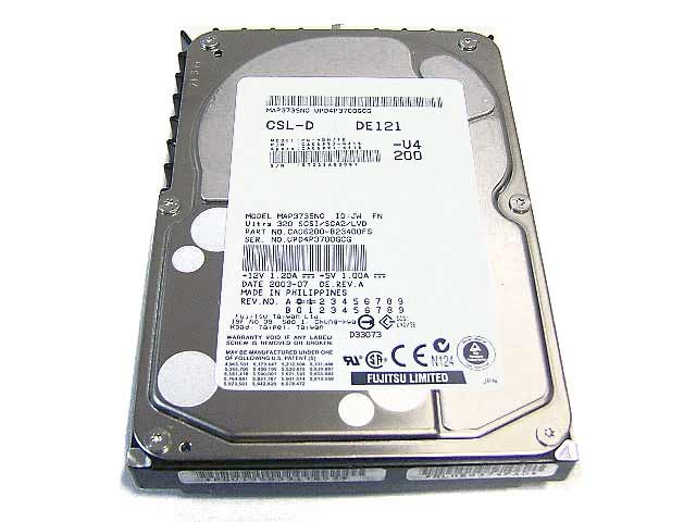�ٻ��� MAP3367NC 36GB 10krpm U320 SCA HDD