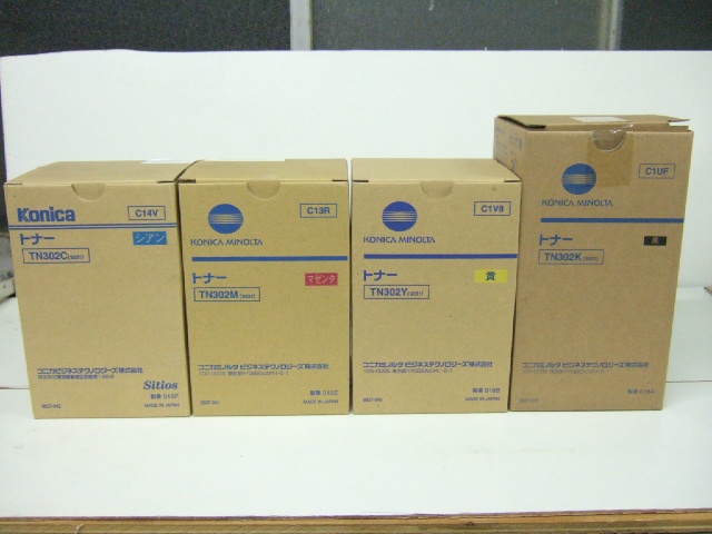 KONICA MINOLTA TN302 �ȥʡ�4�����å� Sitios 9231/9331