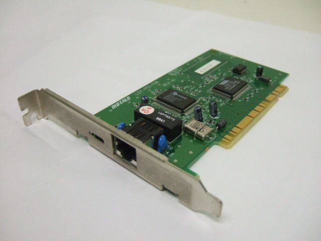 BUFFALO LGY-PCI-TXR LANカード