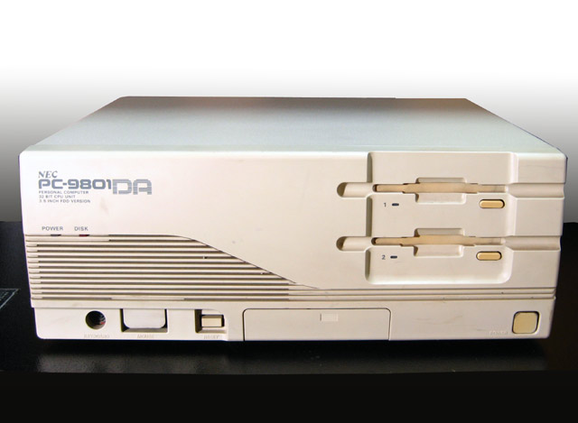 PC-9801DA/U2　3.5インチFDDモデル FPU搭載
