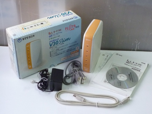 INS�ᥤ�� V30Slim��NTT�����ܡ�ISDN��TA