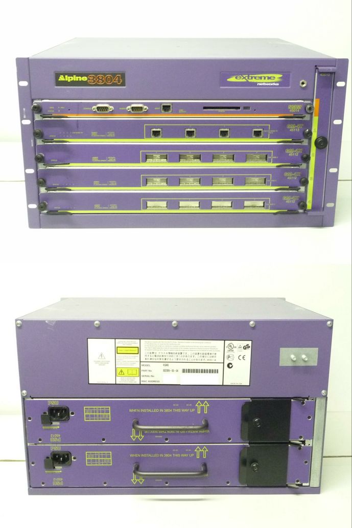 ExtremeNetworks alpine3804 45040 ���㡼�����쥤��3�����å�