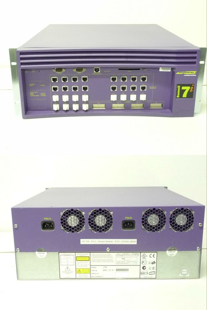 ExtremeNetworks Summit7i 32port gigabit Ethernet switch