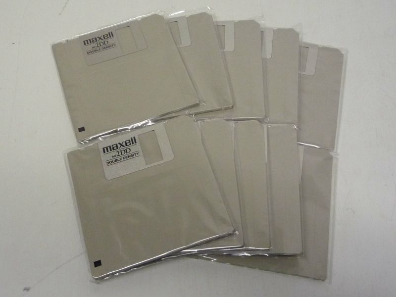 Maxell MF2-DD 3.5����� 2DD �ե��åԡ�10�祻�å� ����