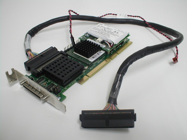 MegaRAID SCSI 320-1 NEC N8103-80/80F バッテリ/ケーブル付