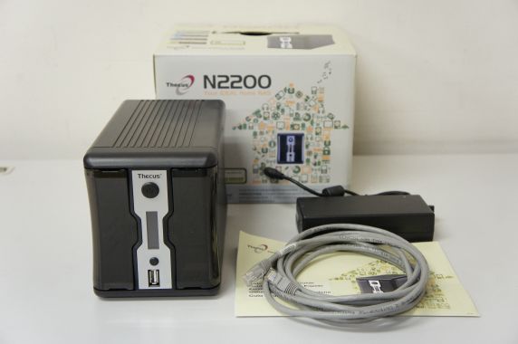 N2200 Thecus 2ベイNASキット DLNA対応