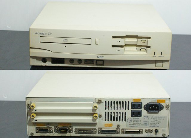 PC-9821Ce model S2��ư��̤�����å���